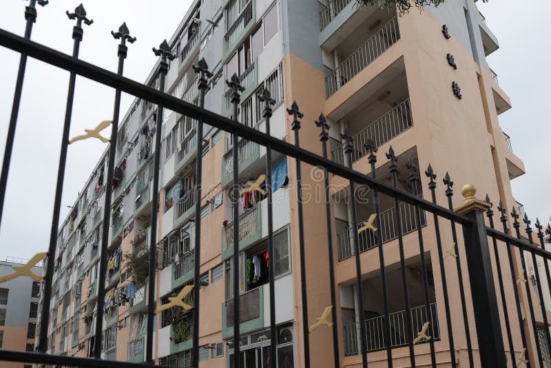 The Railing , Outside the Apartment, Hong Kong 10 Jan 2022 Editorial