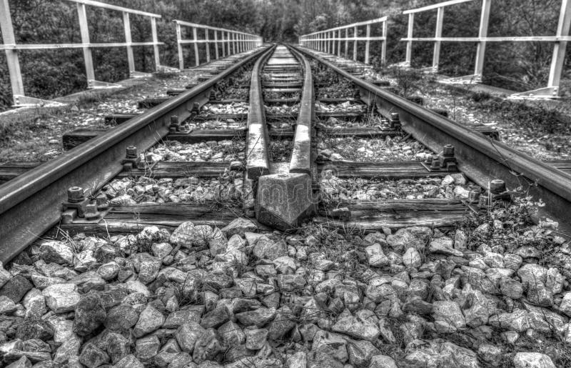 Railroad in Black and White in Selma Alabama Stock Image Image of railroad, black 135953785