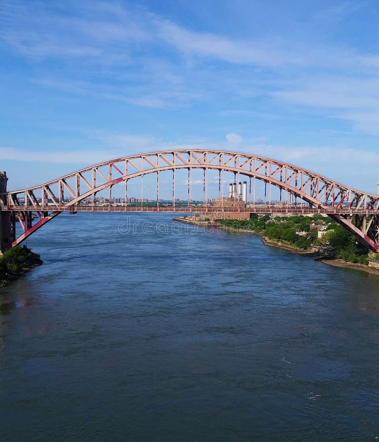 Railroad bridge on a clear day