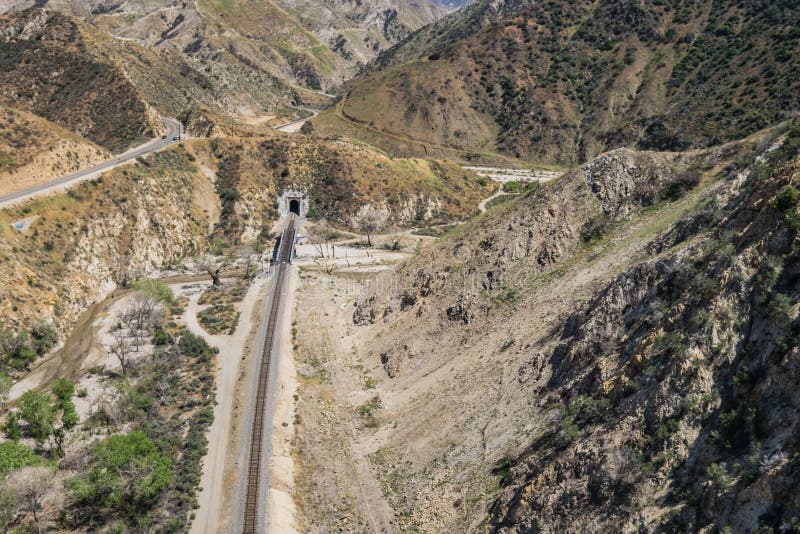 Railroad in Southern Desert