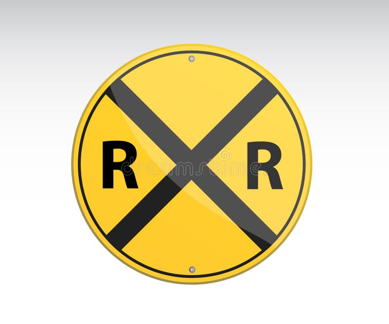 Railroad vector symbol stock vector. Illustration of transportation