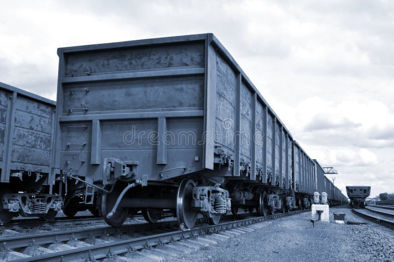 Stop at the rail crossing stock photo. Image of blur 98829394