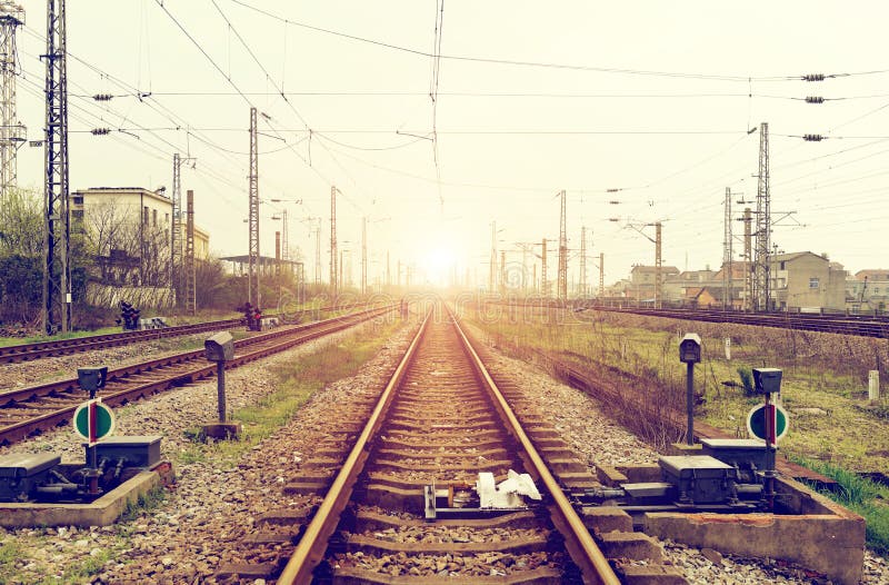 Railway Hub stock image. Image of intersection, journey 58112897