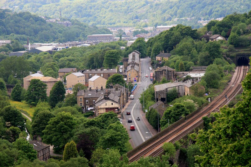 Todmorden Town Hall stock image. Image of architecture 40014335