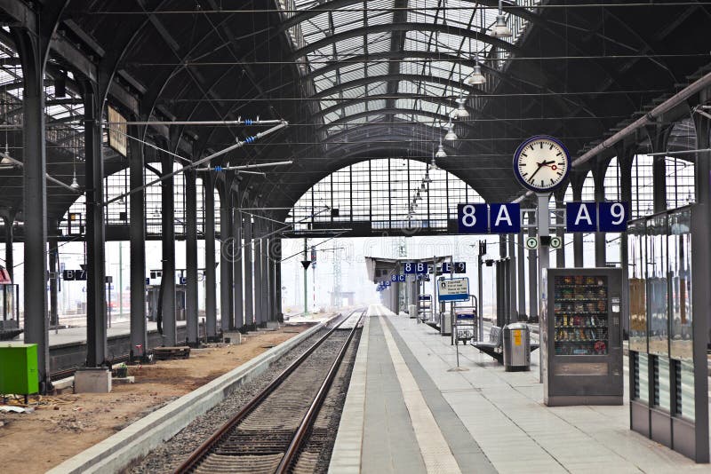 Railway station in Wiesbaden