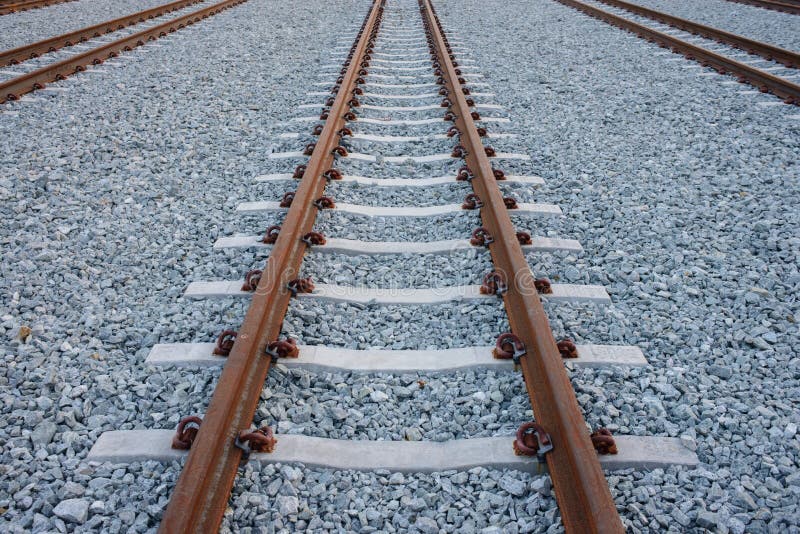 Railway tracks stock photo. Image of steel, tracks, line 70226472