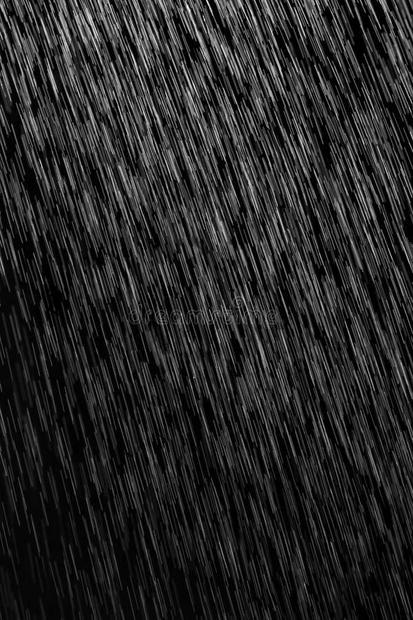 Rain on a black background stock image. Image of drop - 110114787