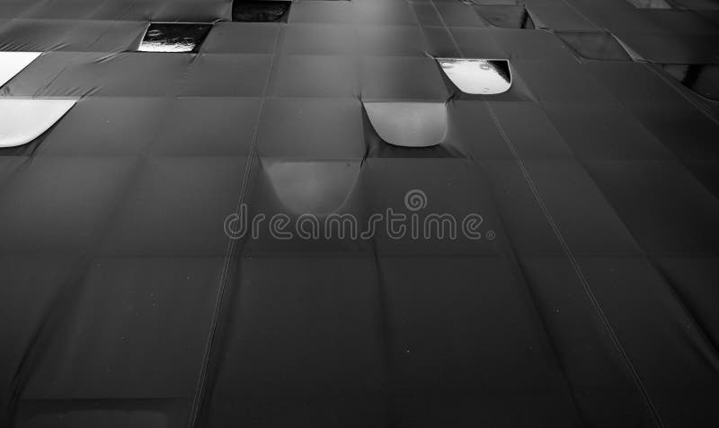 Rain on canvas roof that conveys the loneliness and emptines stock photos Rain on canvas roof that conveys the loneliness and emptines stock photos
