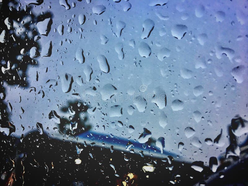 Rain Drops Glass Panels Stock Photos Free & RoyaltyFree Stock Photos
