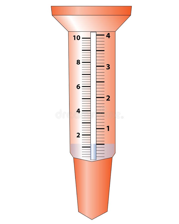 Rain Gauge Measuring Device for Rainfall