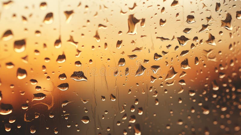 Rain reflection macro background close vector illustration