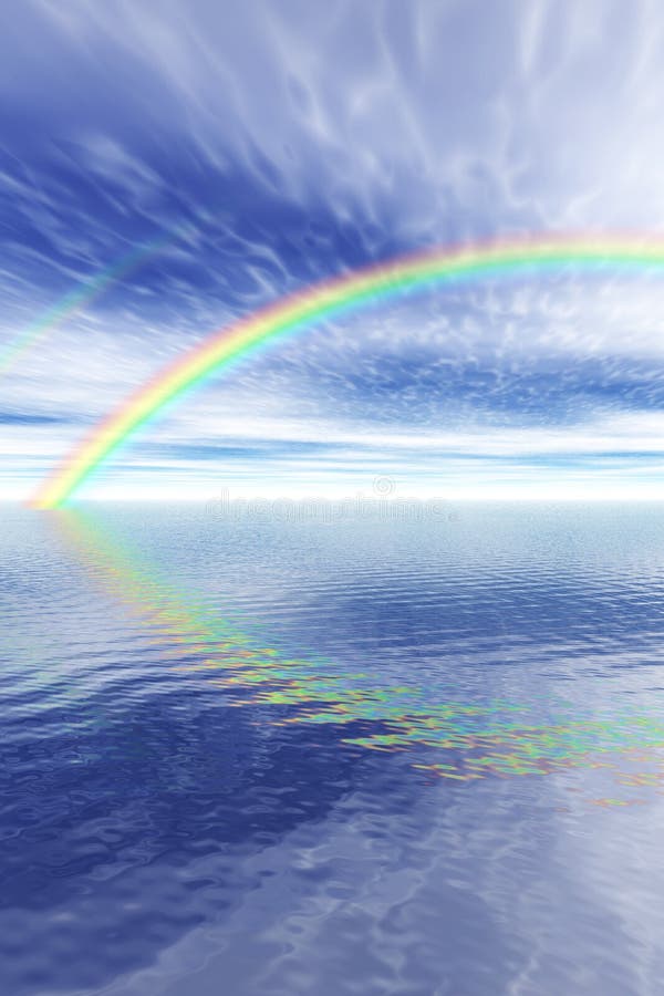 Rainbow fotografia stock libera da diritti Rainbow fotografia stock libera da diritti