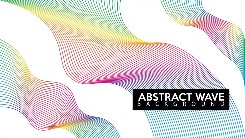 Abstract Rainbow Wave Line Background Design Vector, Decorative Blend Effect, White Background, Colorful Spectrum Audio Design Template, Beautiful Wavy Bend Concept, Tape, Ribbon, Green Yellow Orange Red Pink Purple Violet Blue Gradation, Resolution 16:9, Vector Project, EPS 10. Abstract Rainbow Wave Line Background Design Vector, Decorative Blend Effect, White Background, Colorful Spectrum Audio Design Template, Beautiful Wavy Bend Concept, Tape, Ribbon, Green Yellow Orange Red Pink Purple Violet Blue Gradation, Resolution 16:9, Vector Project, EPS 10