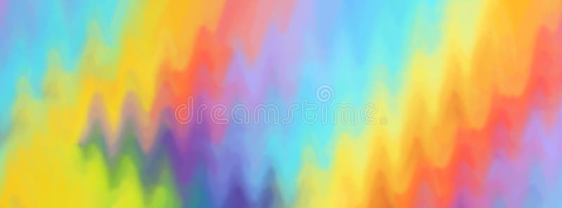 Rainbow background. Fantasy multicolored blurred pattern. Banner. royalty free illustration