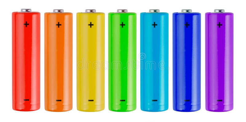 Rainbow batteries