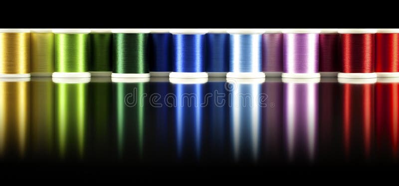 Rainbow bobbins