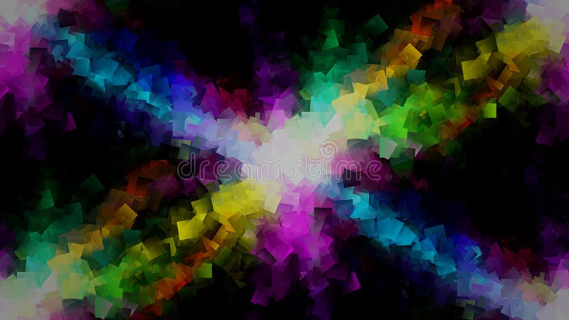 Colorful Cubes Explosion Background Stock Photo - Illustration of decor,  backgrounds: 128833072