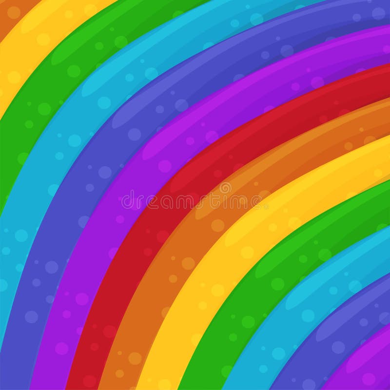 Rainbow colors background. Cartoon Background. Wallpaper. Vector Illustration vector illustration