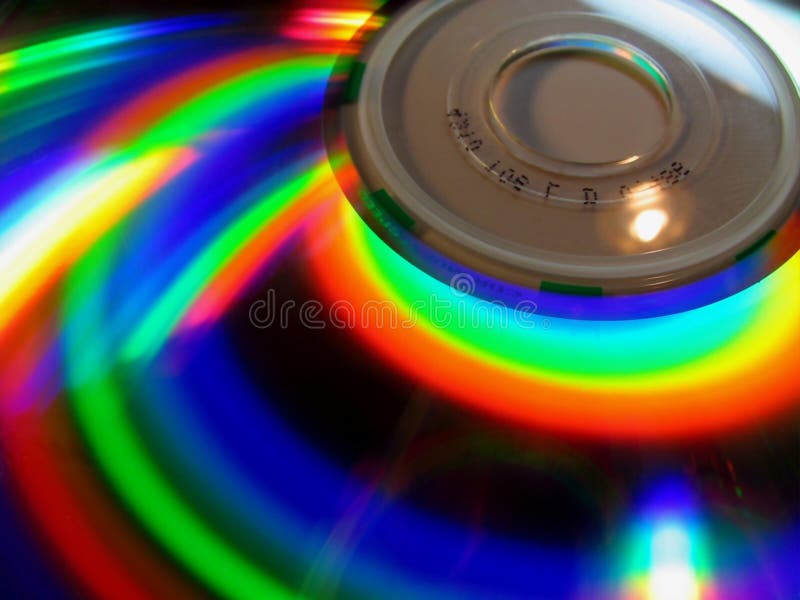 Rainbow del calcolatore fotografia stock Rainbow del calcolatore fotografia stock
