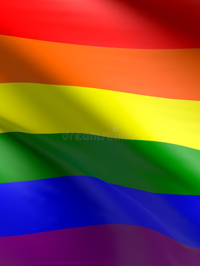 Rainbow flag background royalty free illustration Rainbow flag background royalty free illustration