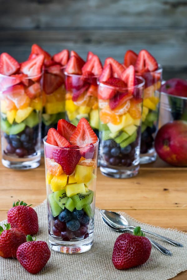 Rainbow Fruit Salad Cups - GoodCook