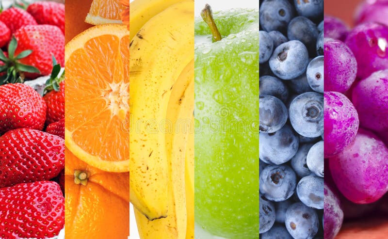 Rainbow Fruits stock photo. Image of photograph, fruits - 91633156