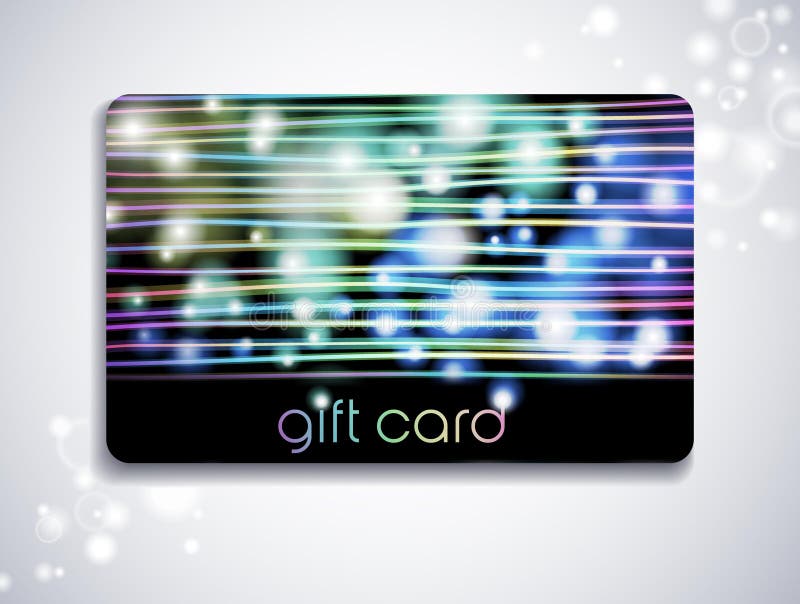 Beautiful gift card stock vector. Illustration of card 14815794