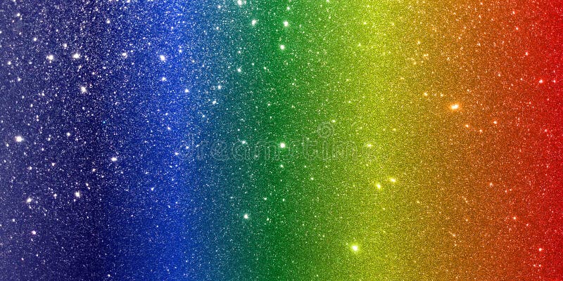 Rainbow glitter stock image. Image of effect, glitter - 137362721