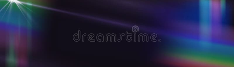 Rainbow Light Flare Effects, 3d Diamond Prism Sparkles vector illustration