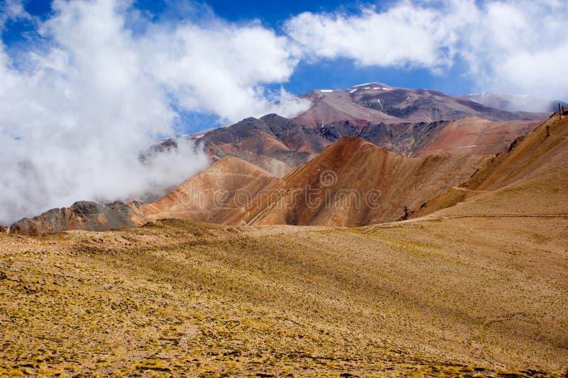 The Rainbow Mountain of 7 Colors, Jujuy, Argentina Stock Image - Image