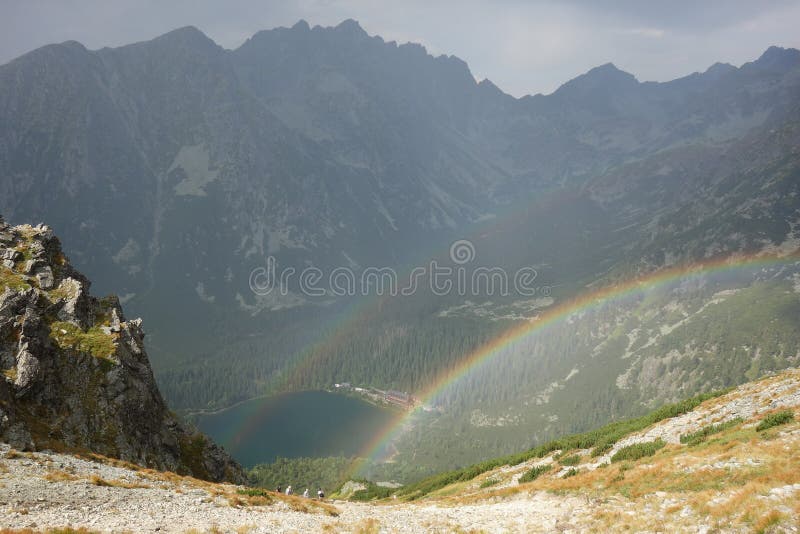 Rainbow in Mountain, Vysoké Tatry, Slovensko