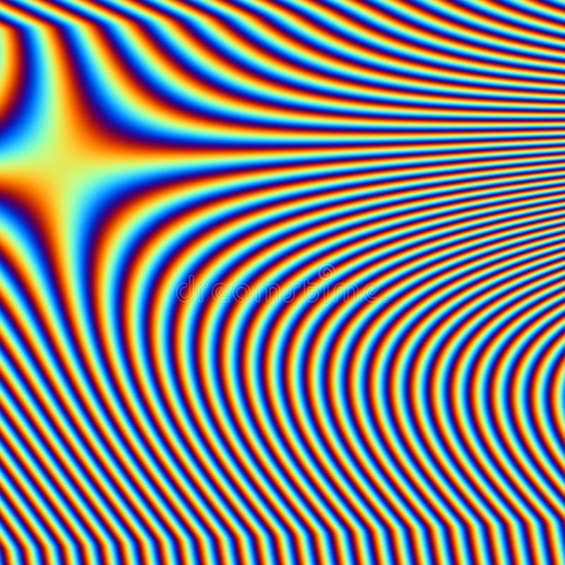 Rainbow swirl stock illustration Rainbow swirl stock illustration
