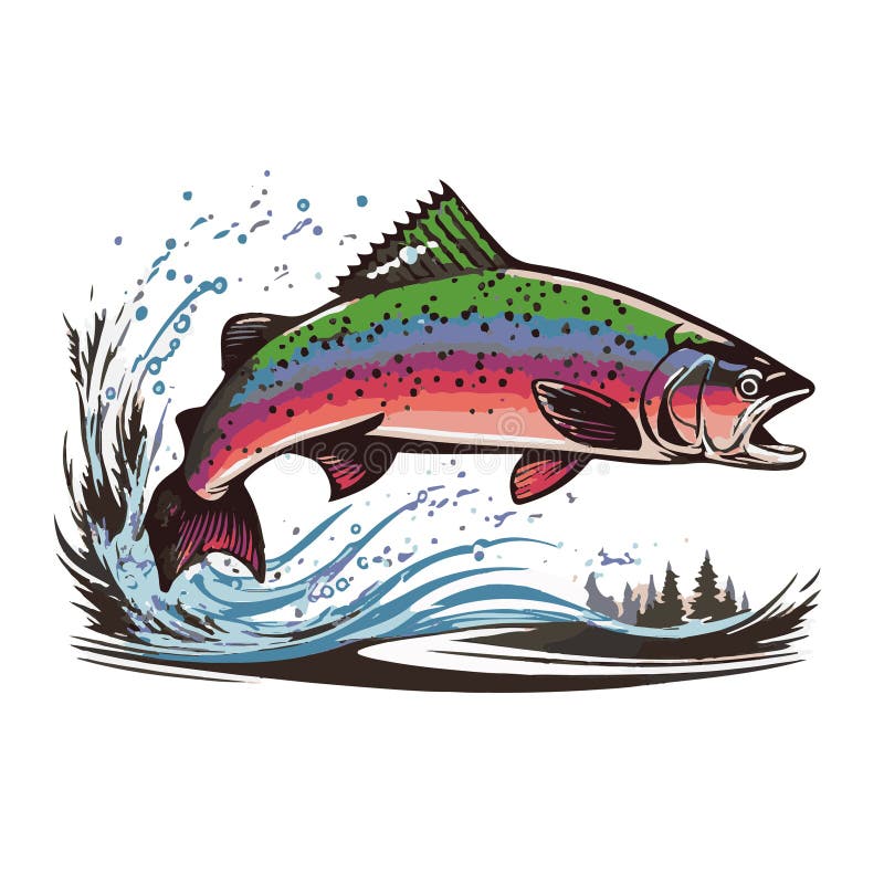 Rainbow Trout Cartoon Stock Illustrations – 374 Rainbow Trout Cartoon Stock  Illustrations, Vectors & Clipart - Dreamstime