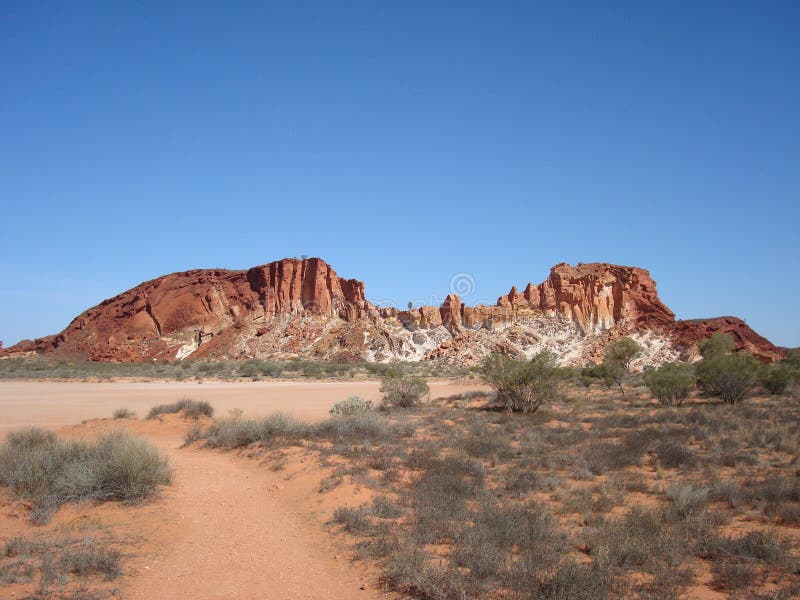 Rainbow Valley Conservation Reserve Stock Photo - Image of northern