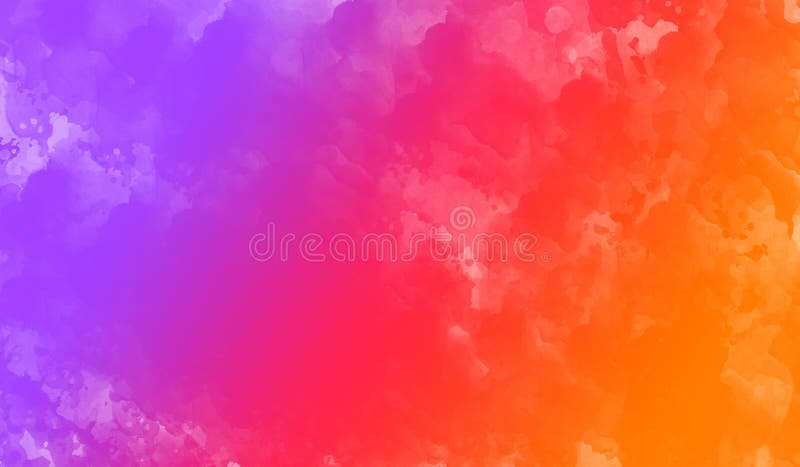 Rainbow water color abstract background, colourful 3D effect abstract background royalty free stock photo