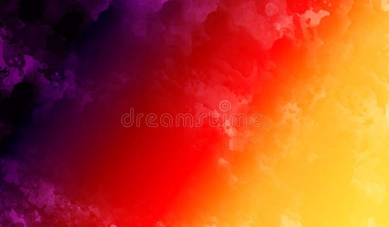Rainbow water color abstract background, colourful 3D effect abstract background stock photo