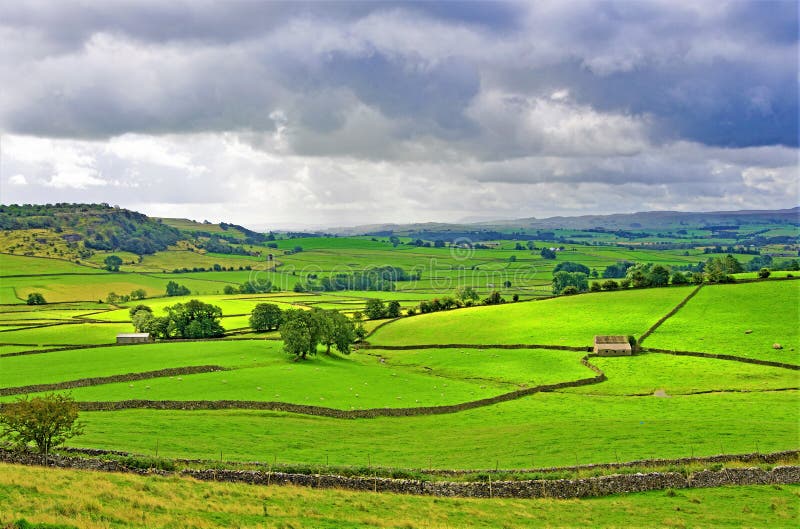 Yorkshire Dales Farmland Stock Photo Image Of Scenery 16314426