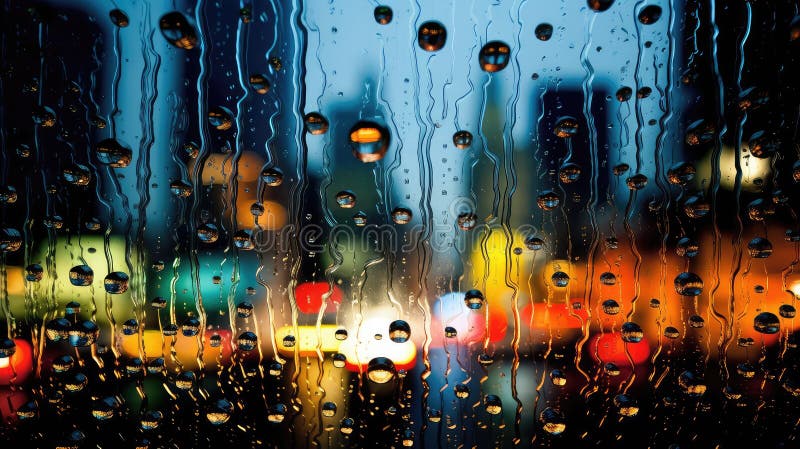 Raindrop refraction light vector illustration