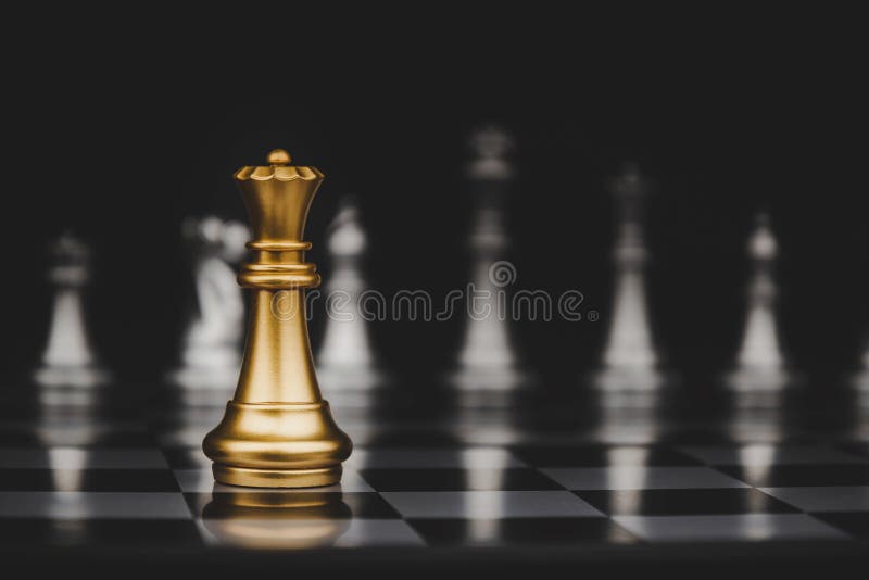 Xadrez de ouro peça cartazes rainha e rei impressão em tela xadrez