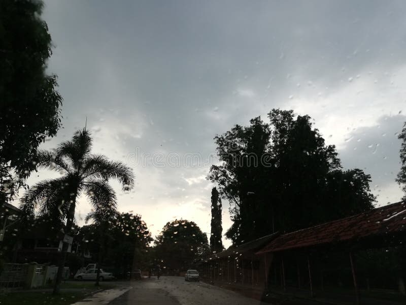 Raining days stock photo. Image of