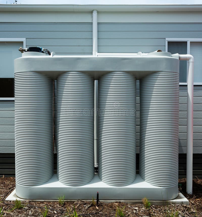 Residential water tank height