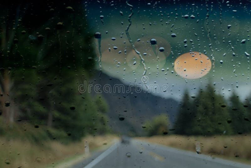 road trip on a rainy day