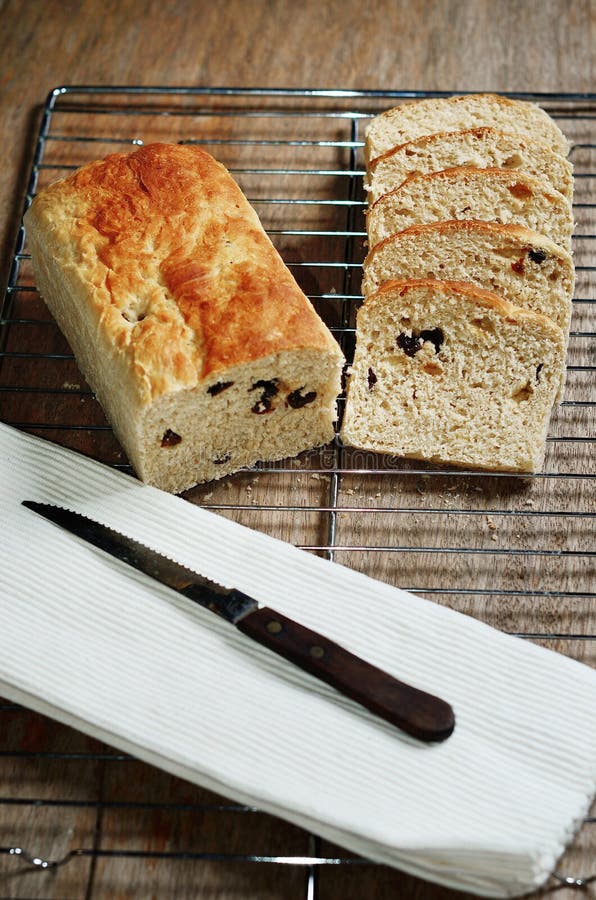 Raisin bread stock photo. Image of raisin, delicious 40650598