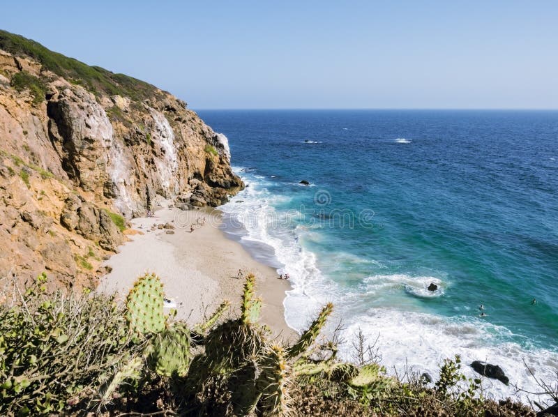 Raj plaża - Dume zatoczki Malibu plaża obrazy stock Raj plaża - Dume zatoczki Malibu plaża obrazy stock