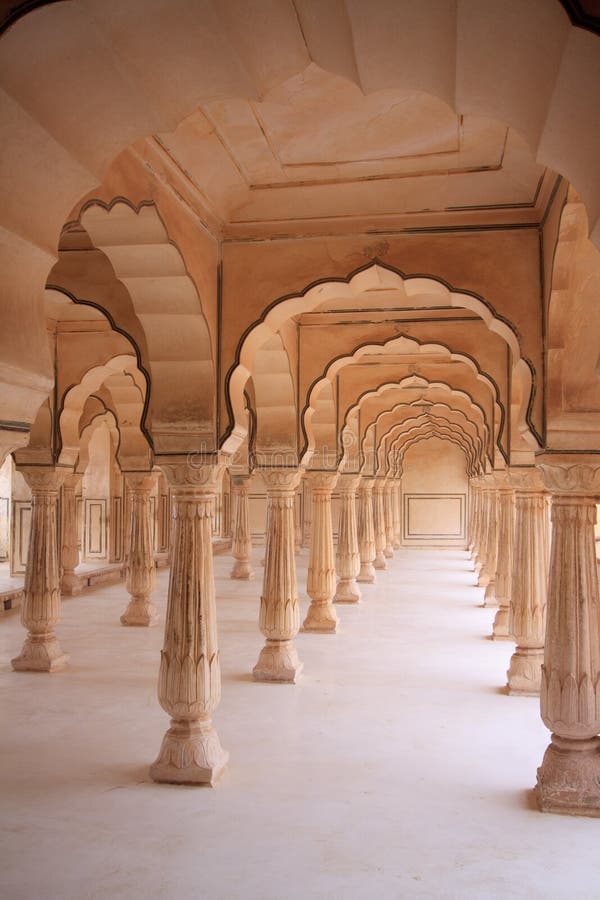 Rajasthan Style Indian Architecture Stock Photo Image of travel, fort