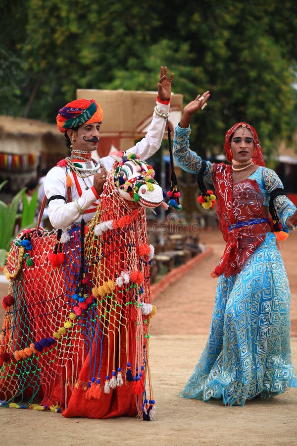 Rajasthani dance editorial photography. Image of rajasthani - 21631827