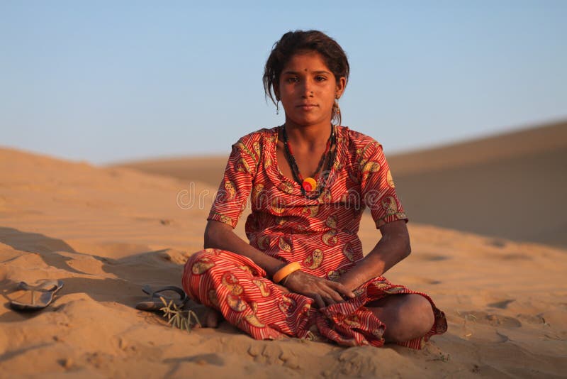 girl tourist in rajasthan