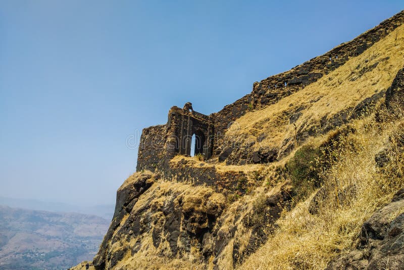 Rajgad a famous and ancient fort in Maharashtra built by King Shivaji near Pune