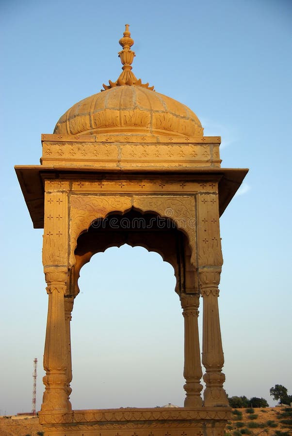 Rajput tomb, Rajasthan stock image. Image of grave, dome 7957611