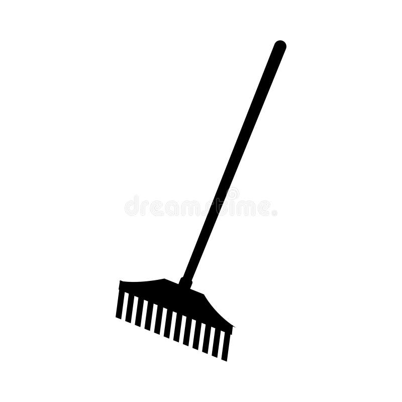 Rake Icon Design Template Vector Illustration Isolated Stock Vector ...